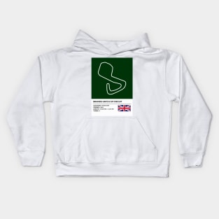 Brands Hatch GP Circuit [info] Kids Hoodie